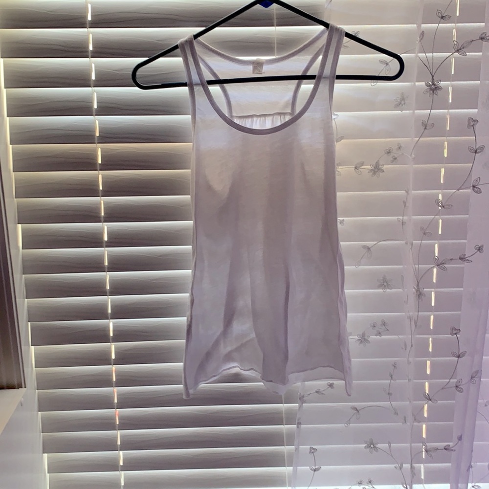 White workout top !